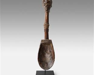 African Ceremonial Baule Spoon