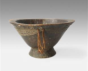 Gan African Wood Bowl