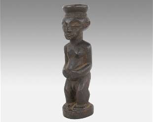 African Standing Female Statue