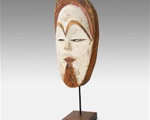 Vuvi Painted Wood Mask