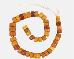 Copal Amber Trade Beads