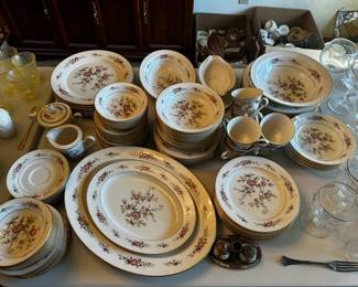 94 pieces Noritake China, approximately 50 years old.  $15 each item, will accept offers over 400 for the set.