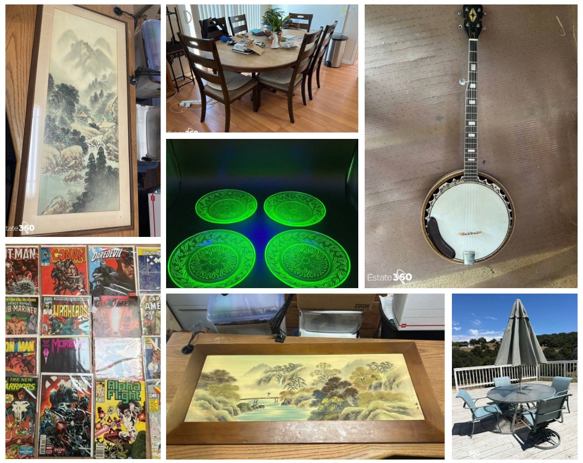Estate Sale in Arroyo Grande, Ca starts on 10/9/2023