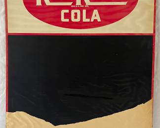 VINTAGE RED ROCK COLA CHALKBOARD - NEW OLD STOCK 