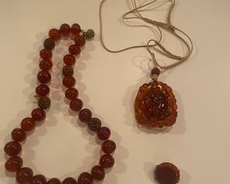 Amber jewelry
