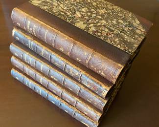 Signed antique books by Henry George 1894