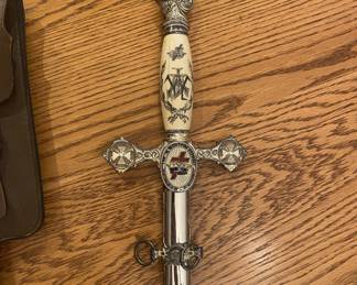 Knights Templar sword