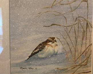 Watercolor by Marion Otnes