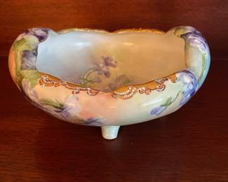 Antique hand painted Bavarian bowl