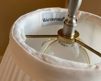 Waterford crystal lamps