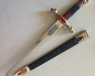 Knights Templar sword