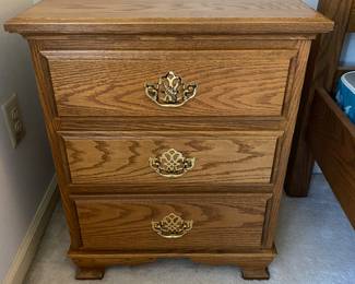 Oak night stand