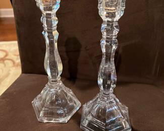 Tiffany & Co Hamptons Crystal Candleholders