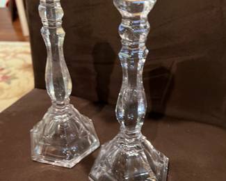 Tiffany & Co Hamptons Crystal Candleholders