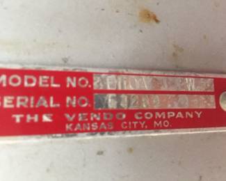 Vintage VENDO Coca Cola vending machine