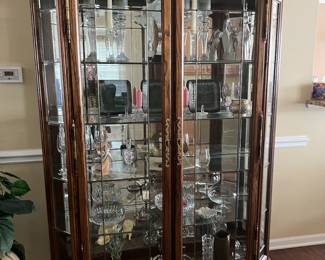Large curio/display cabinet