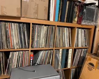Over 1,000 LPs (various genres) selling entire collection as a whole