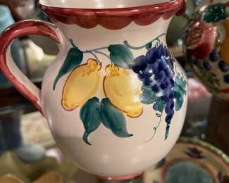 Cose Belle Amalfi pitcher