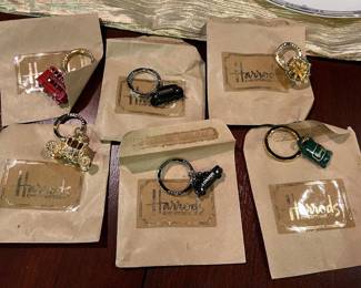 Harrods' key rings