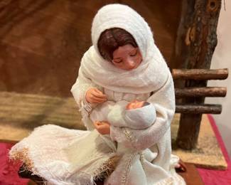 Simpich Character Dolls; Mary and Jesus