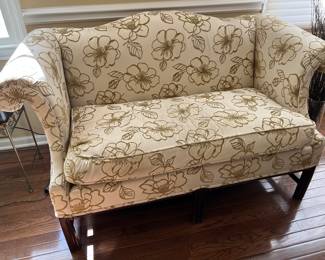 Vintage Upholstered Loveseat