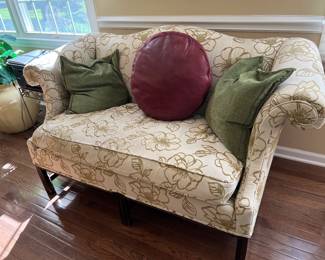 Vintage Upholstered Loveseat