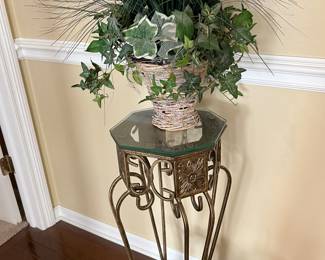 Metal plant stands, 2