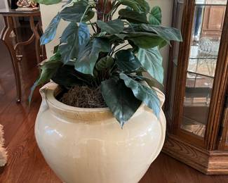 Large ceramic planters, 2
