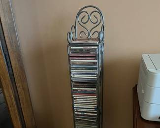 CD holder; CDs