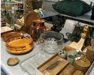 Decorative, bath items, gold sparkle Christmas tree, floor pillow