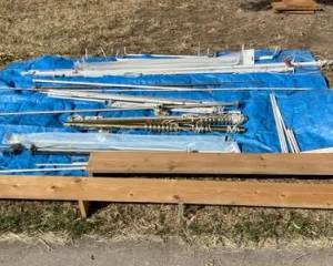 Curtain rods, valances