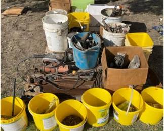 Tools, hardware, scrap metal