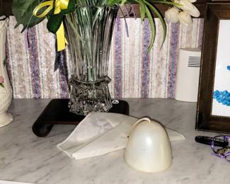 Lenox vases and urns, bluebonnet art, large vases