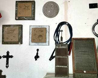 Sea shells and seashell decor, crosses