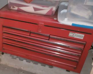 Red tool storage