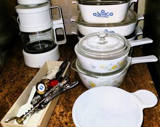 Corning Ware, small coffee pot