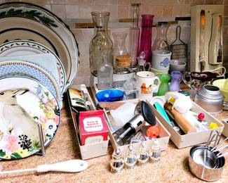 Kitchen tools and serving