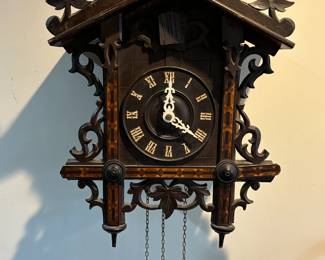 Old German wall clock