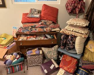 More linens and costume jewelry