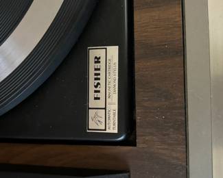 Fisher turntable