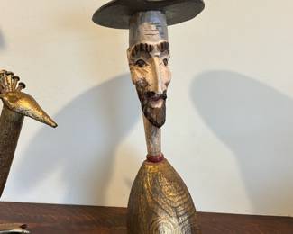 Carved wood figurine