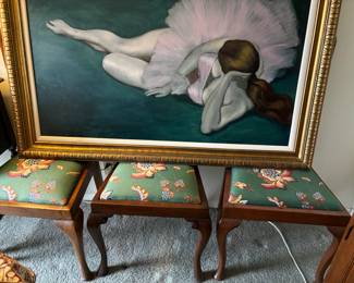 Upholstered dining room chairs