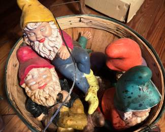ceramic gnomes