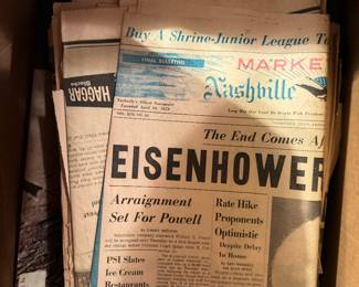 old newspapers