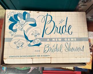 Bride, A New Game for Bridal Showers