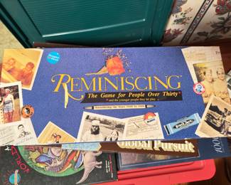 Reminiscing, the game for people over thirty
