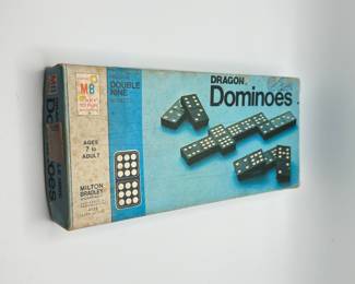 Dragon Dominoes, vintage dominoes