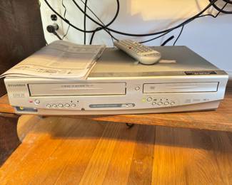 Sylvania VHS and DVD Player