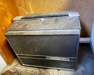 vintage Bell & Howell autoload projector