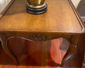 Pair of Jacques Bodart end tables.